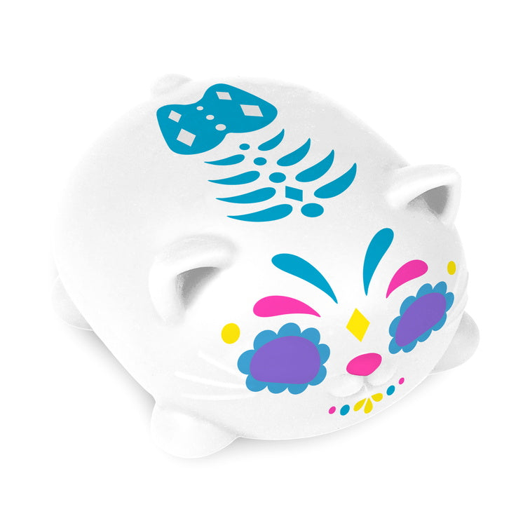 Schylling NeeDoh Sugar Skull Cool Cats Squishy Fidget Toy - Assorted Colors