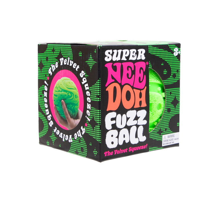Schylling Super Fuzz Ball NeeDoh Squishy Fidget Toy Multicolor 1ct
