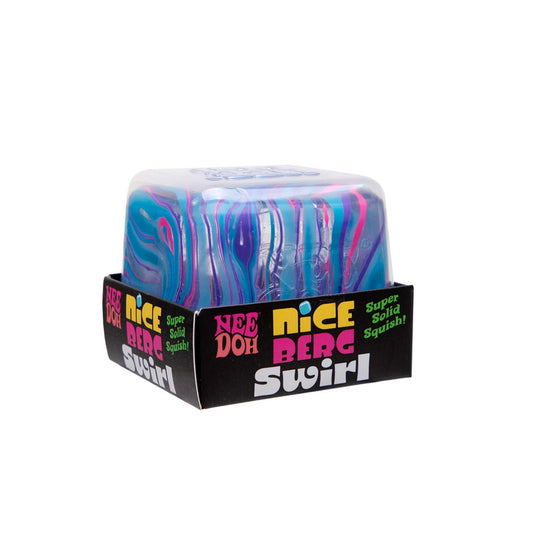 NeeDoh Swirl Nice Berg Blue