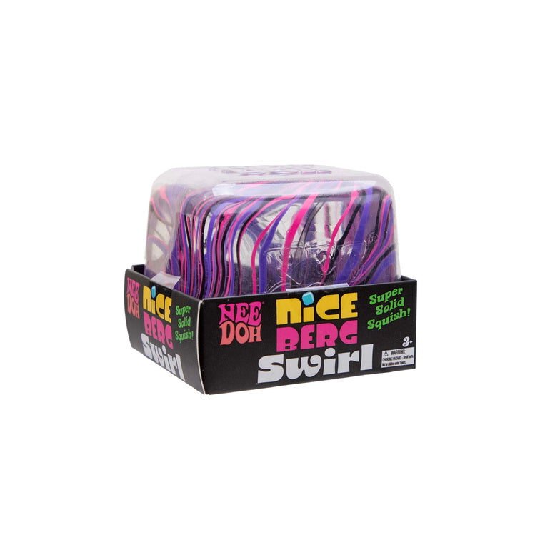 NeeDoh Swirl Nice Berg Purple