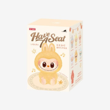 THE MONSTERS Labubu Have a Seat Series-Vinyl Plush Pendant Blind Box