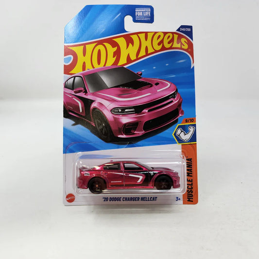 2025 Hot Wheels Super Treasure Hunt '20 Dodge Charger Hellcat