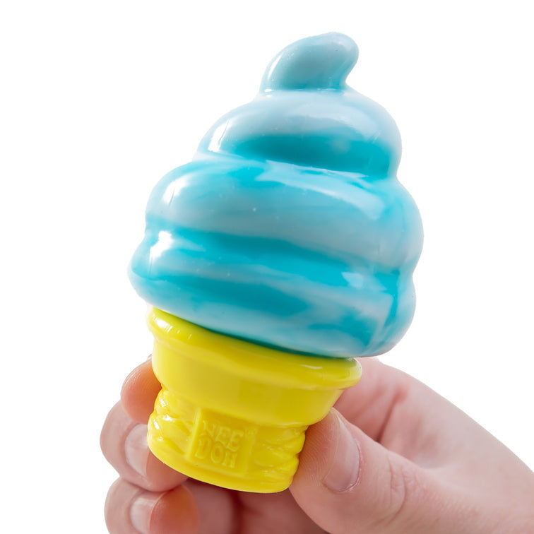 Schylling NeeDoh Nice Cream Cone Squishy Fidget Toy - Assorted Colors