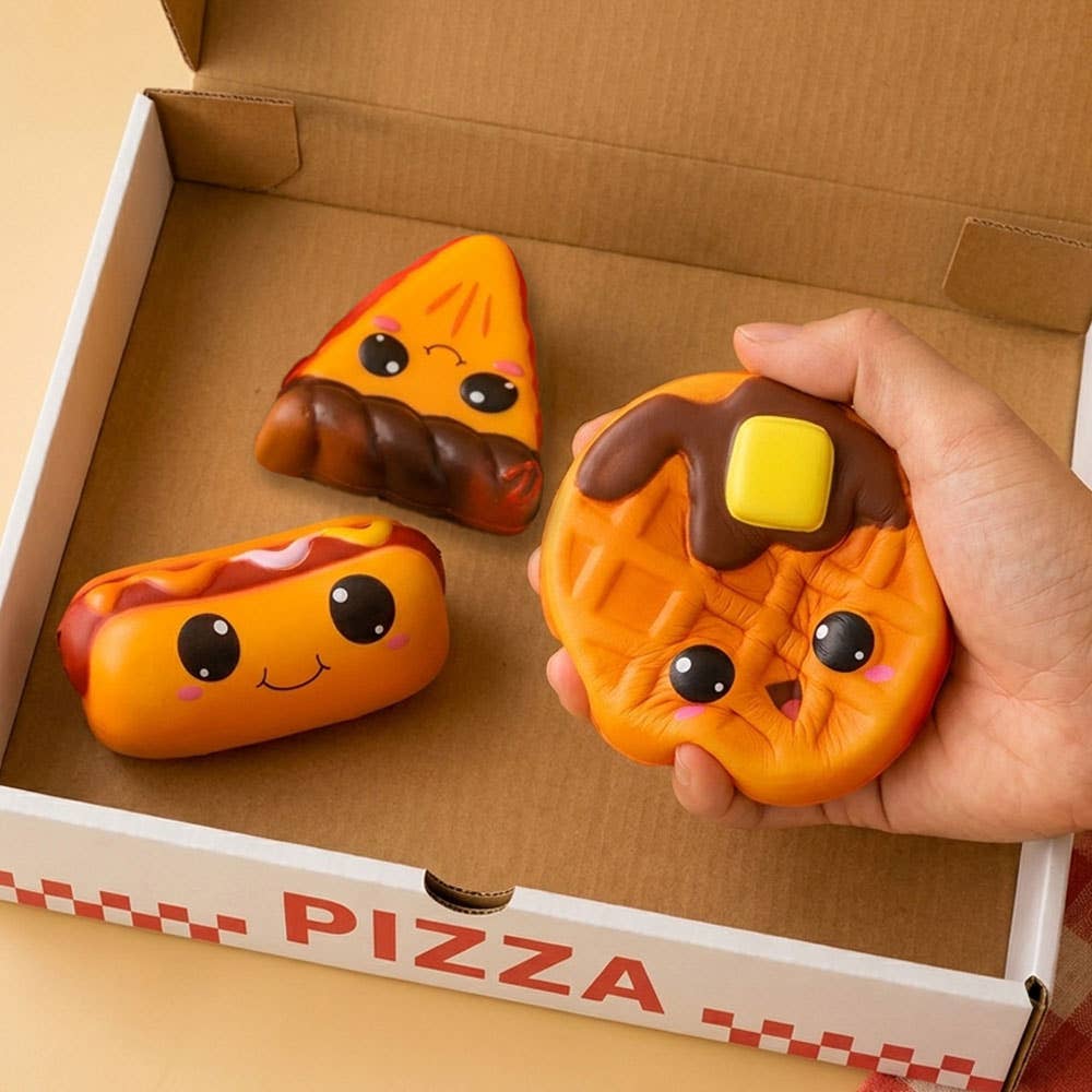 Cute Food Shaped Squishy Stress Relief Toy