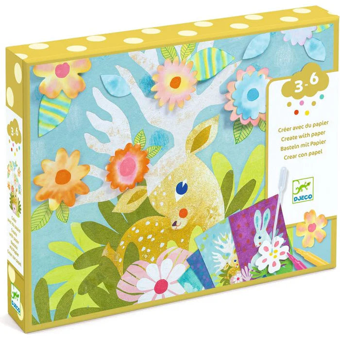 Djeco Create with Paper Craft Kit