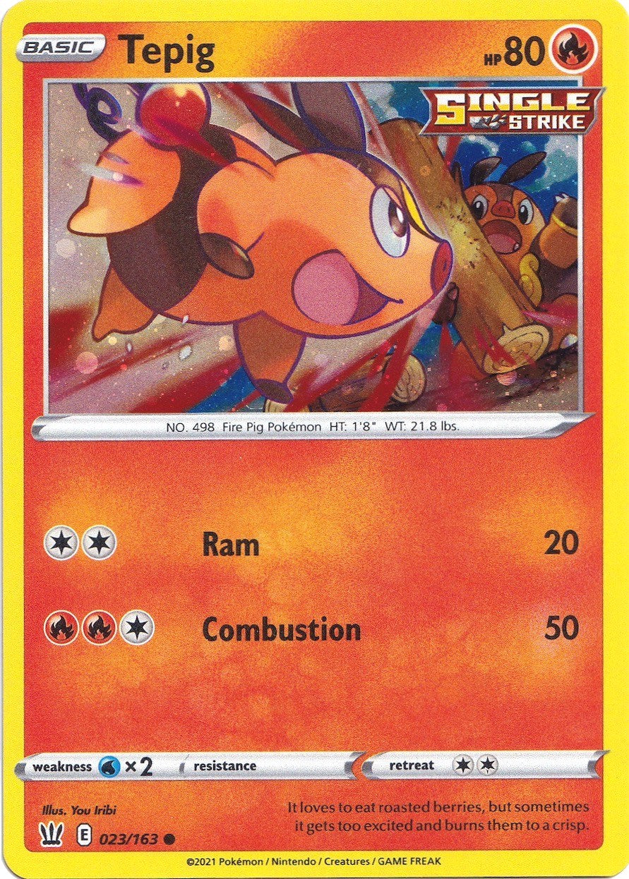 Tepig - 023/163 (Cosmos Holo)
