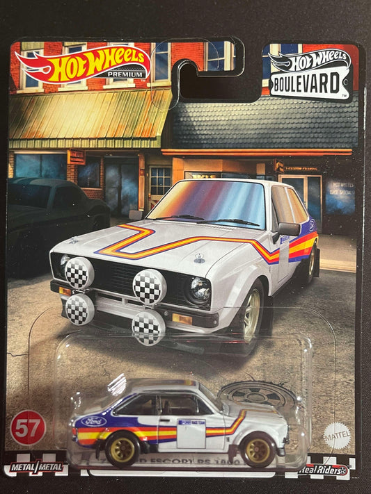 Hot Wheels Premium Boulevard - '78 Ford Escort RS 1800 MK2 (Metal/Metal)