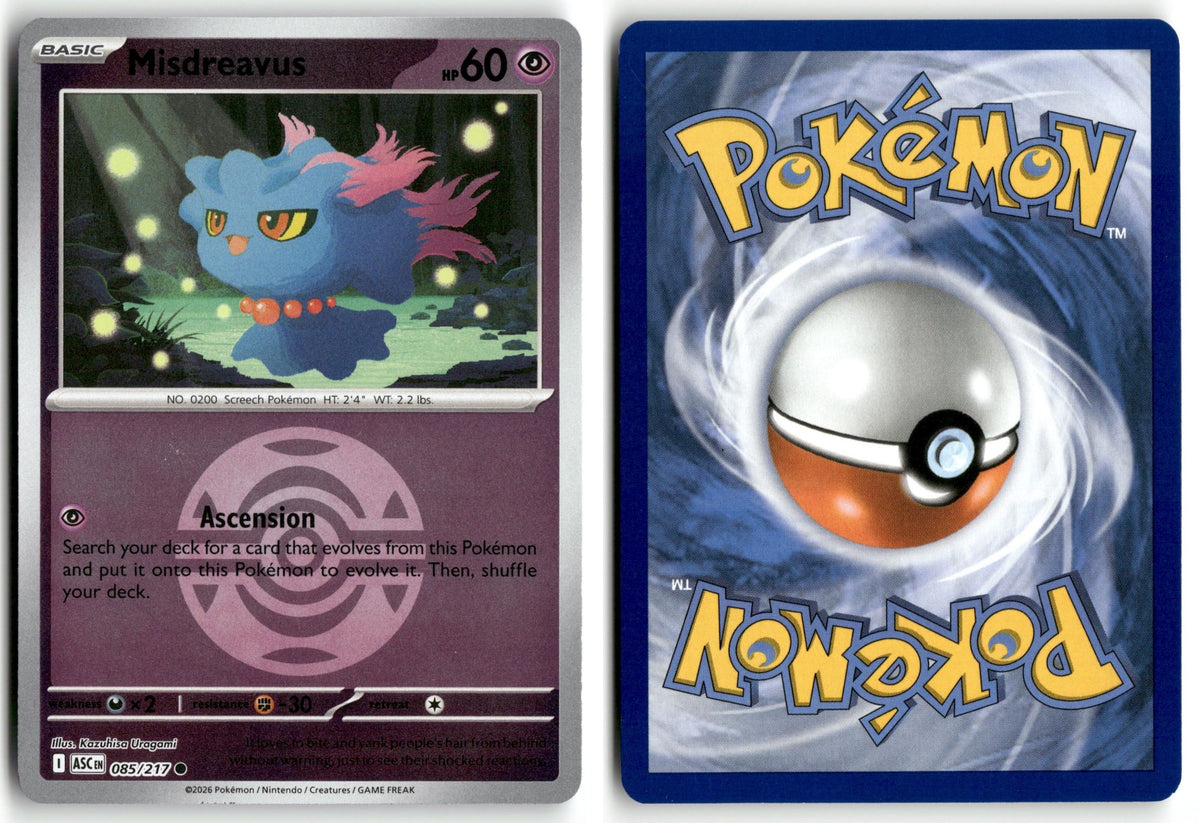 Front + Back scan | Near Mint / English / Reverse Holofoil