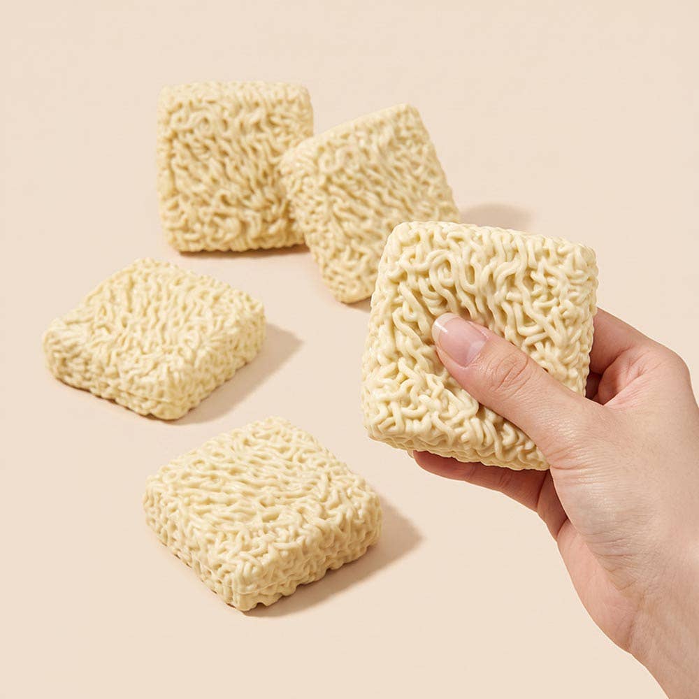 Crunchy Noodle ASMR  Squeeze Squishy Stress Relief Toy