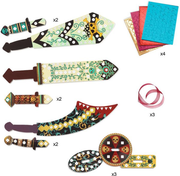 Djeco DIY Like A Pirate Sword
