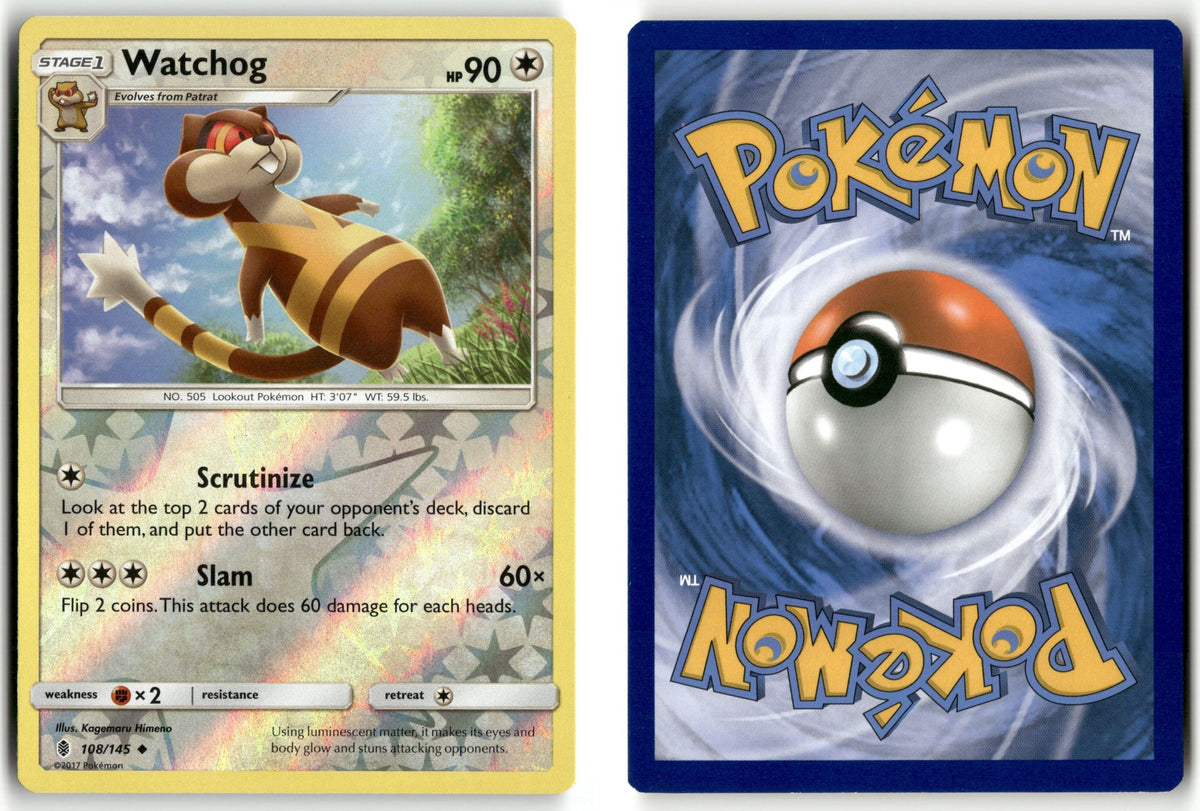 Front + Back scan