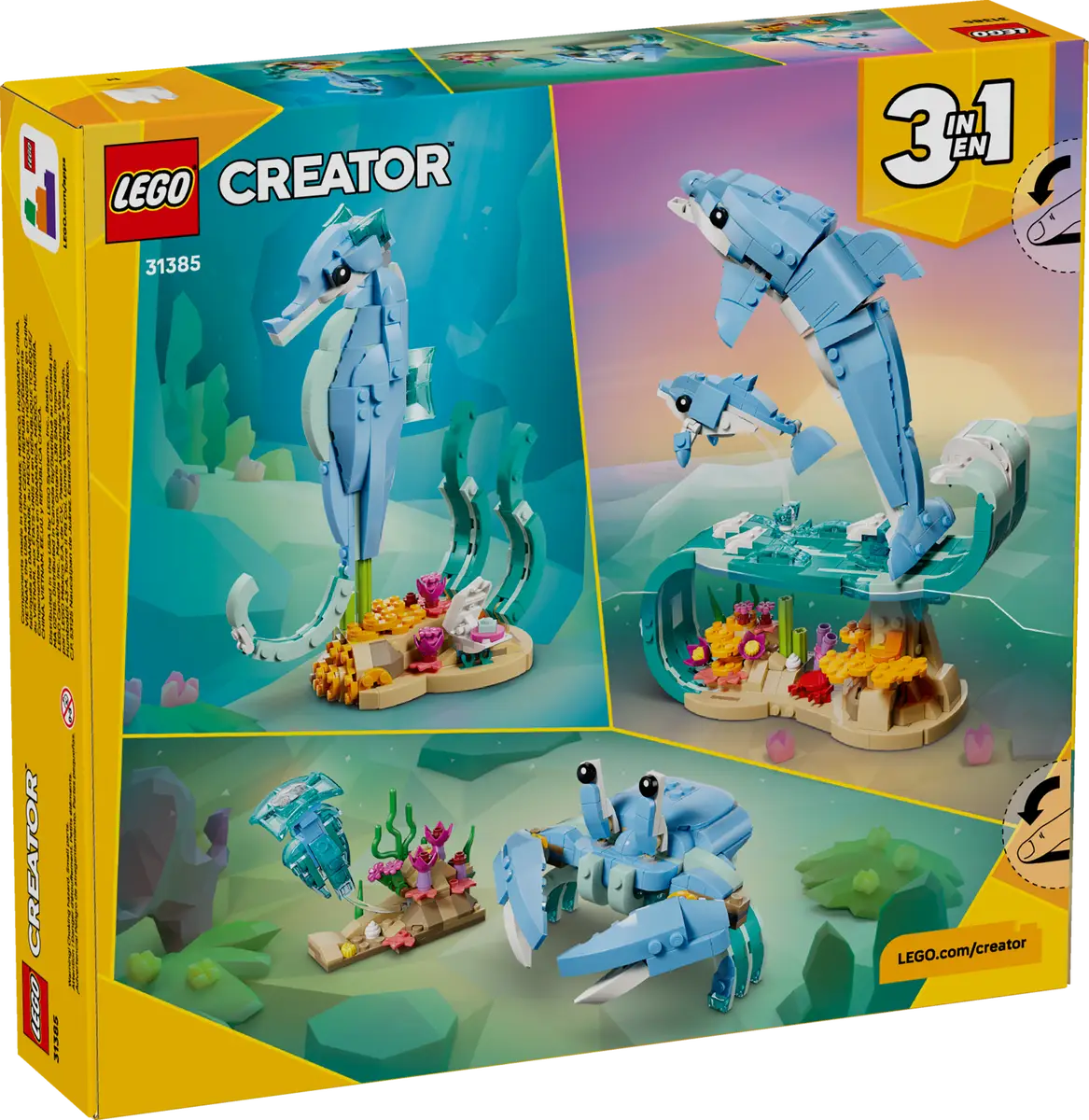 LEGO 31385 Sea Animals: Beautiful Dolphins