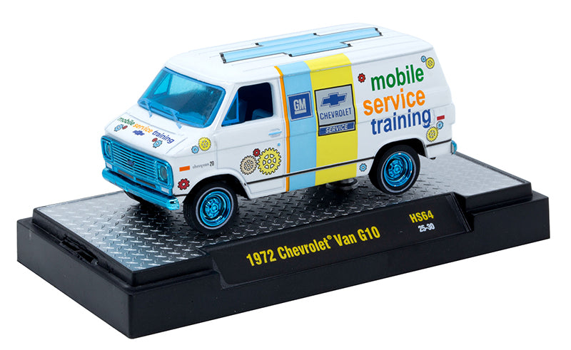 M2 Machines 1972 Chevrolet G10 Van Diecast CHASE