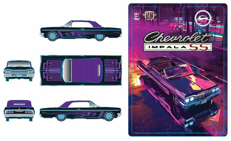 M2 Machines: 1964 Chevrolet Impala SS 409 Convertible HS75