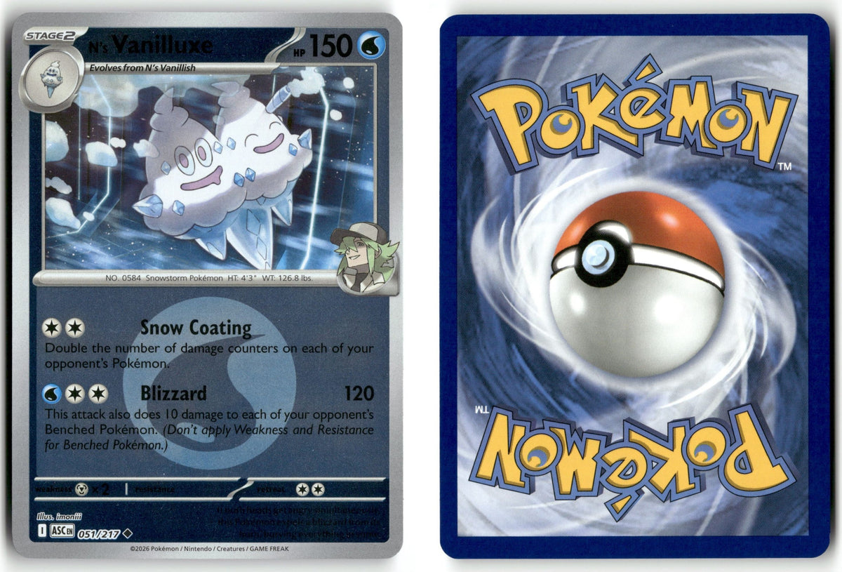 Front + Back scan | Near Mint / English / Reverse Holofoil