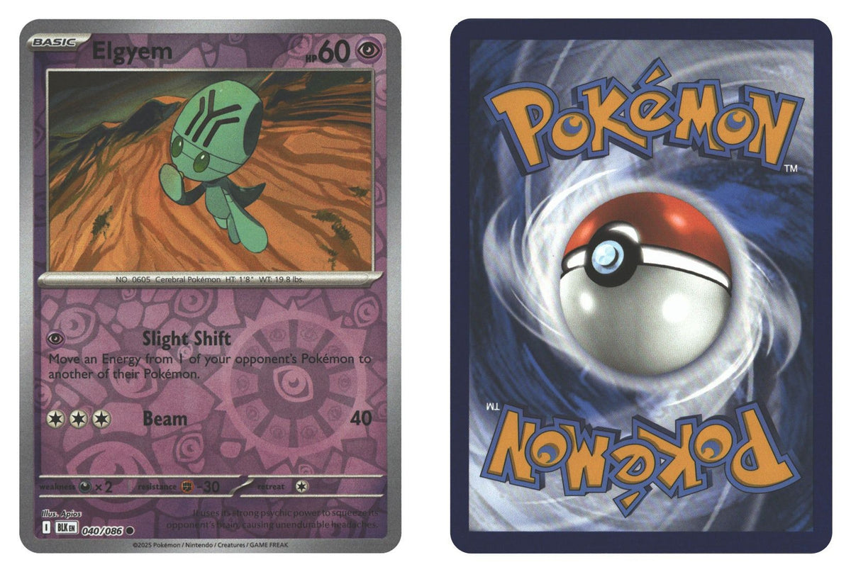 Front + Back scan | Near Mint / English / Reverse Holofoil