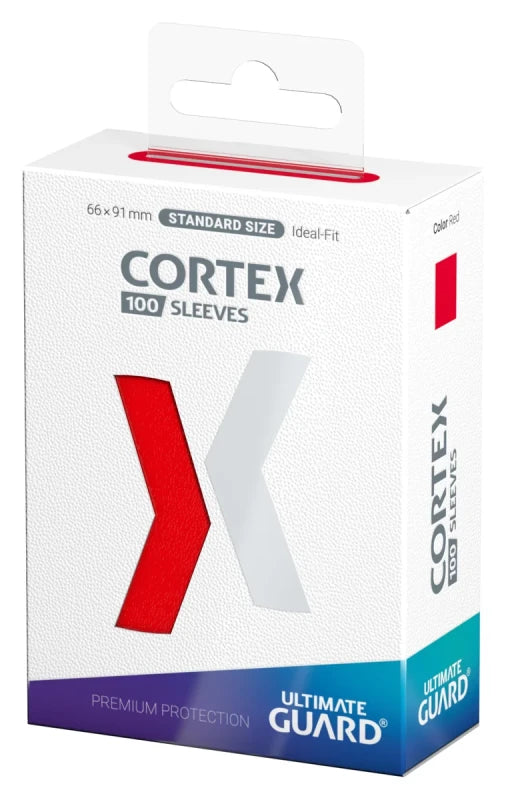 Ultimate Guard Cortex Sleeves Standard Size (100) - Red