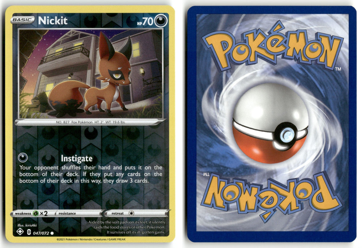 Front + Back scan | Near Mint / English / Reverse Holofoil