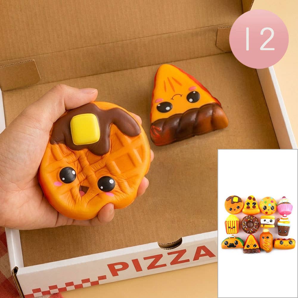 Cute Food Shaped Squishy Stress Relief Toy