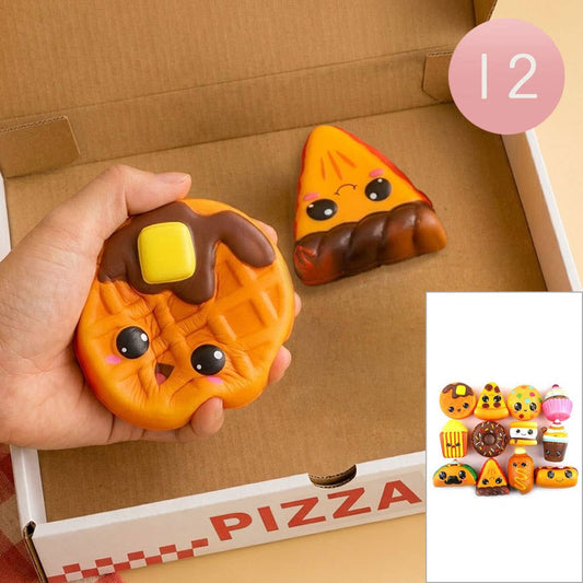 Cute Food Shaped Squishy Stress Relief Toy