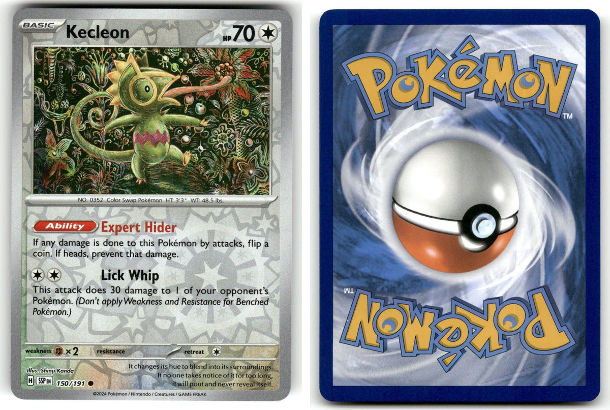 Front + Back scan | Near Mint / English / Reverse Holofoil