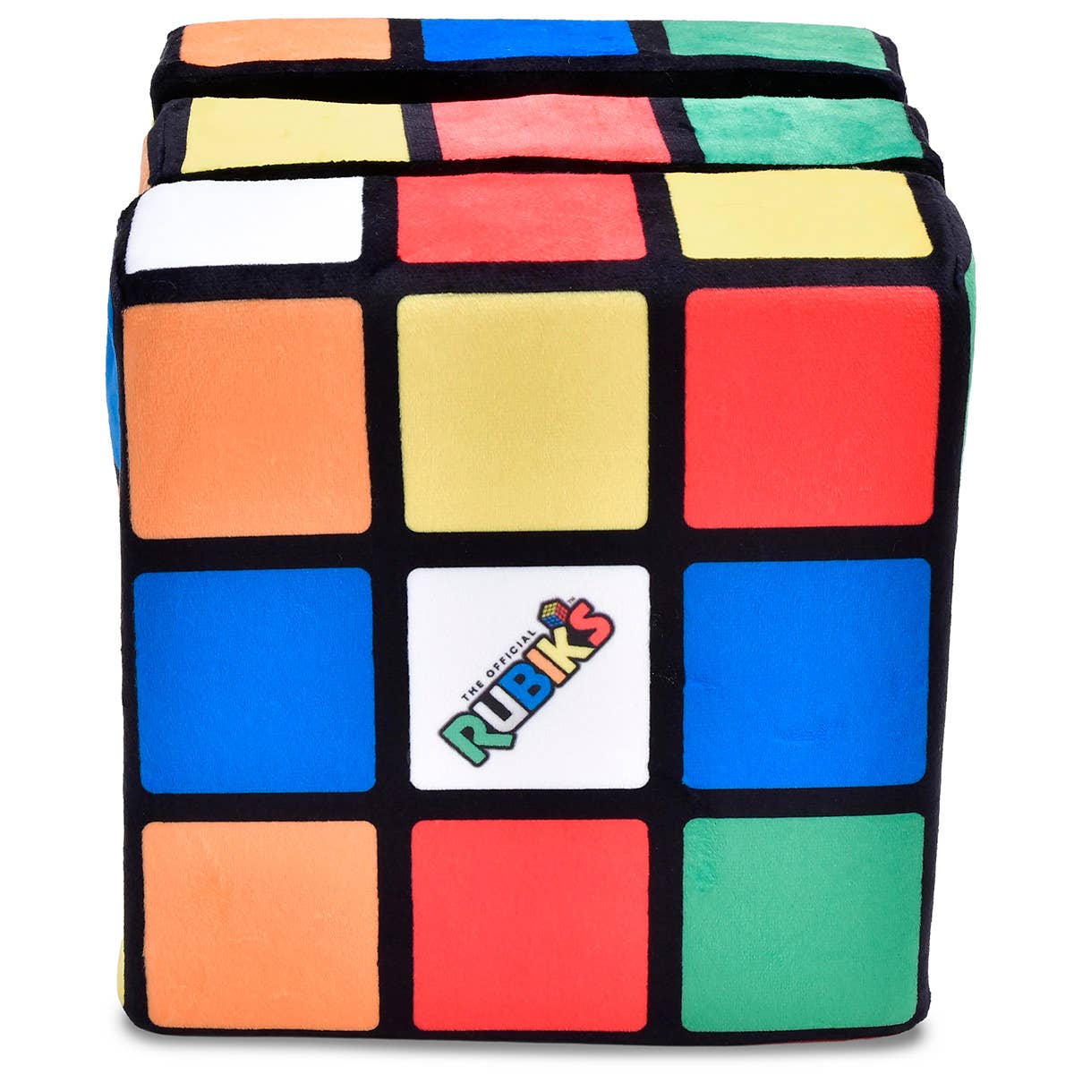 Rubik'S Cube Interactive Spinning Plush