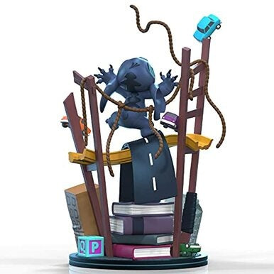 QMx Disney Stitch Visits San Francisco Q-Fig Max Elite , Blue