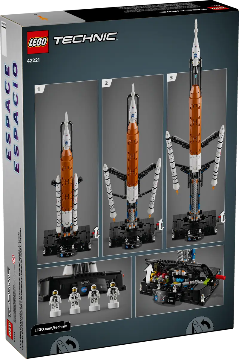 LEGO 42221  NASA Artemis Space Launch System Rocket