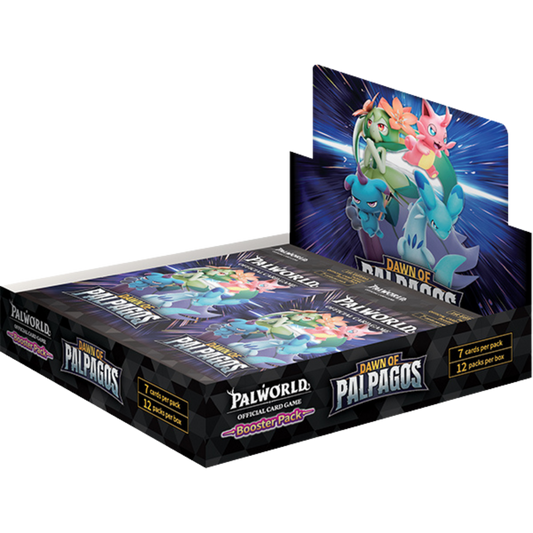 Palworld TCG: Dawn of Palpagos Booster Display (12 Packs)