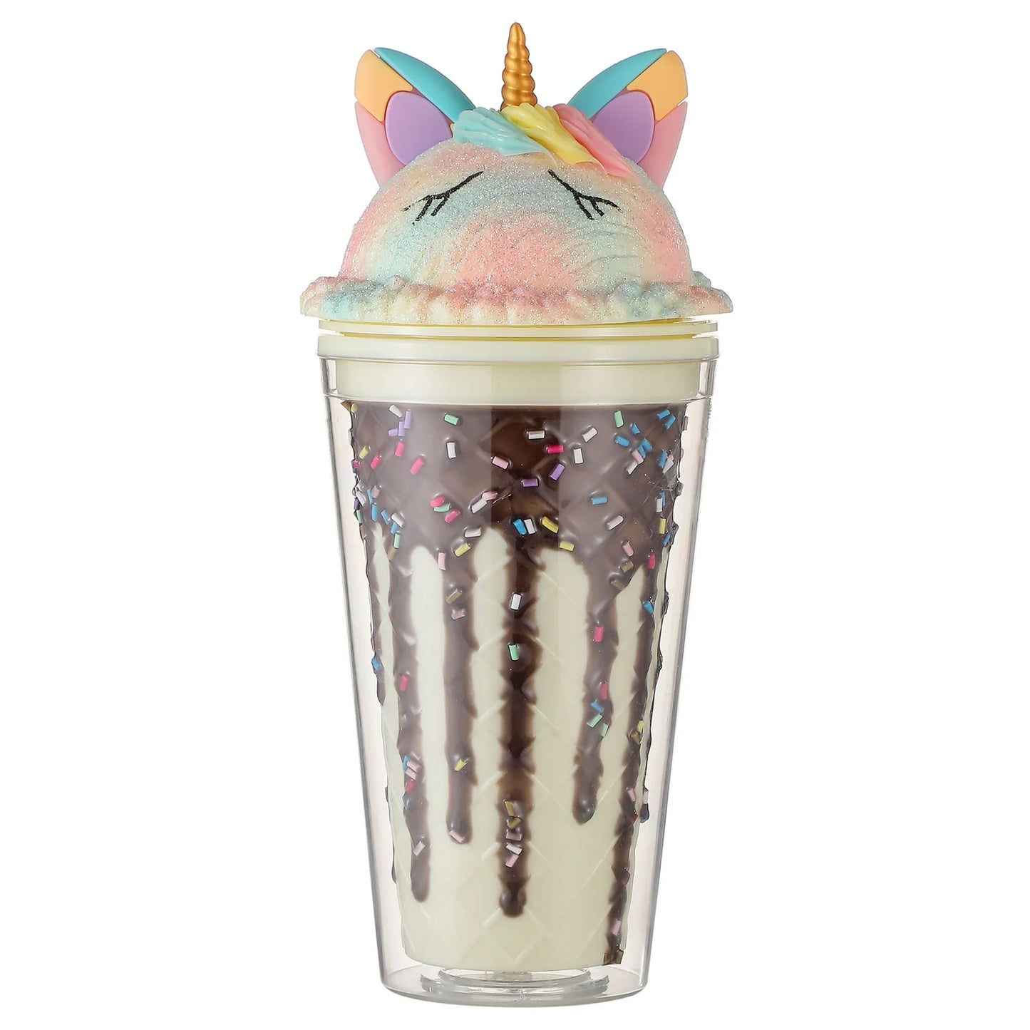 Bewaltz Unicorn Scoop Cone Tumbler - Vanilla