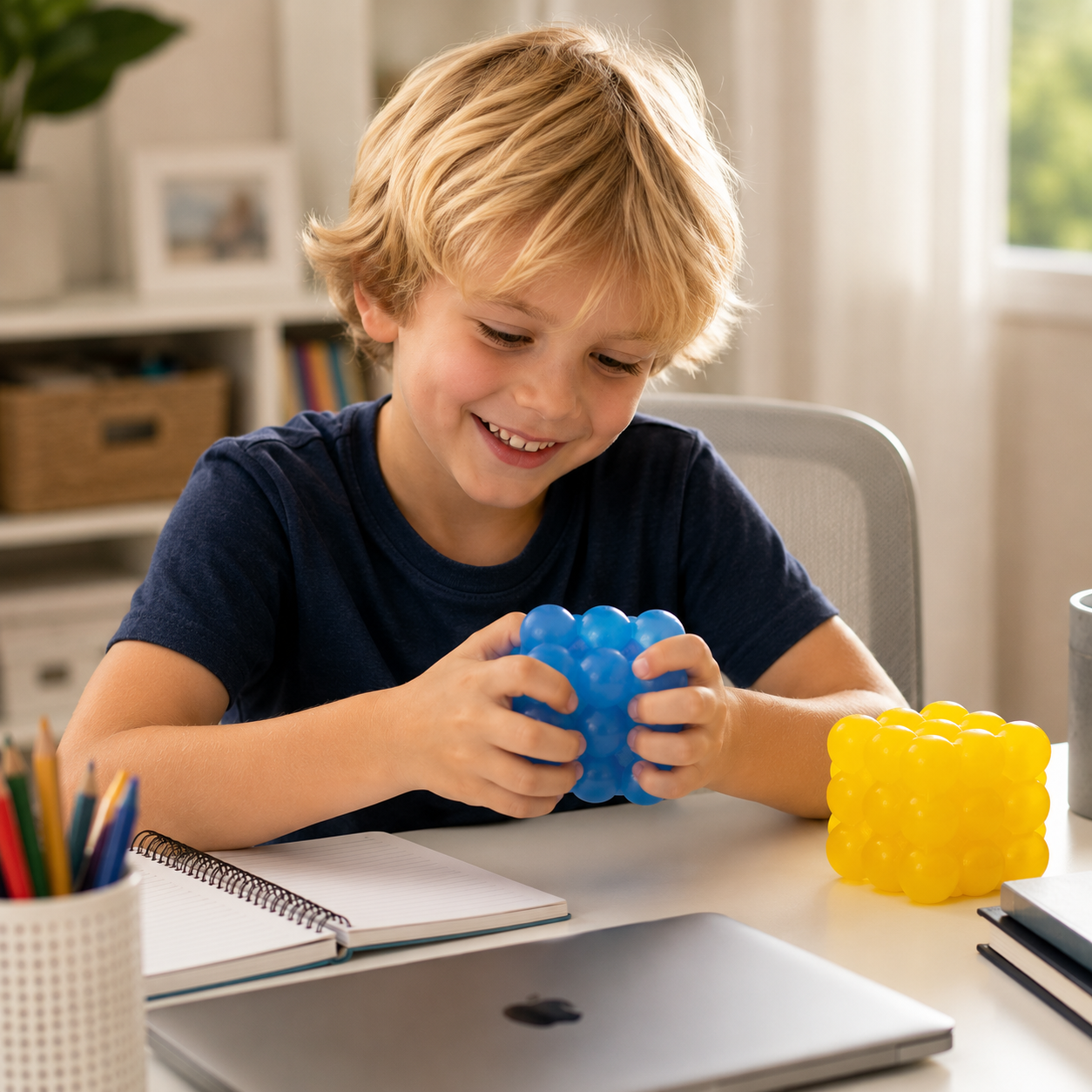 Squishy Cube Sensory Fidget & Stress Relief Toy