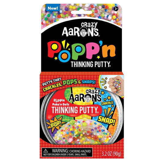 Crazy Aaron's Poke'n Dots - Full Size 4" Thinking Putty Tin