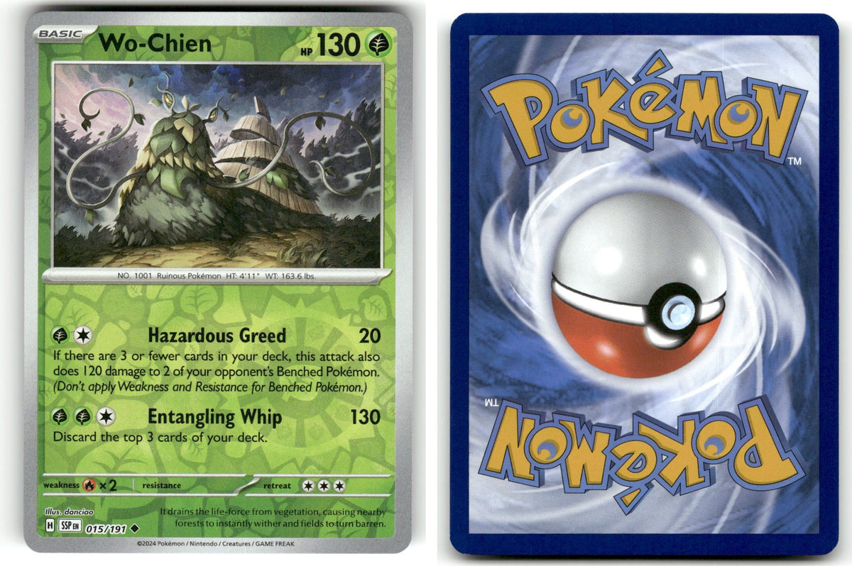 Front + Back scan | Near Mint / English / Reverse Holofoil