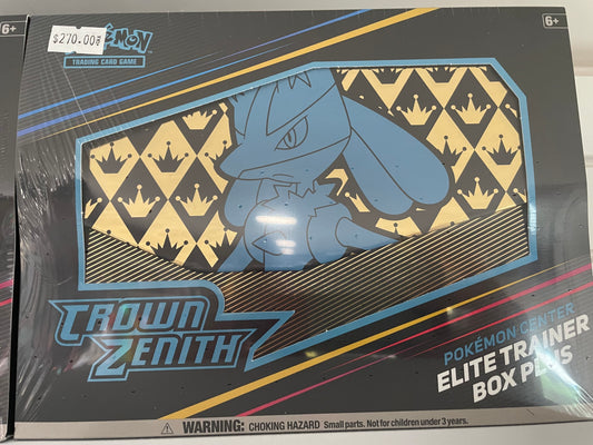 Pokmeon TCG: Crown Zenith Pokemon Center ETB