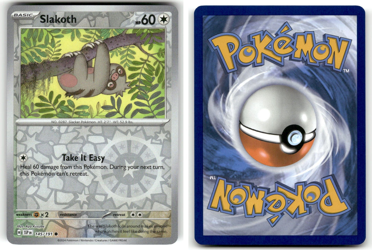 Front + Back scan | Near Mint / English / Reverse Holofoil
