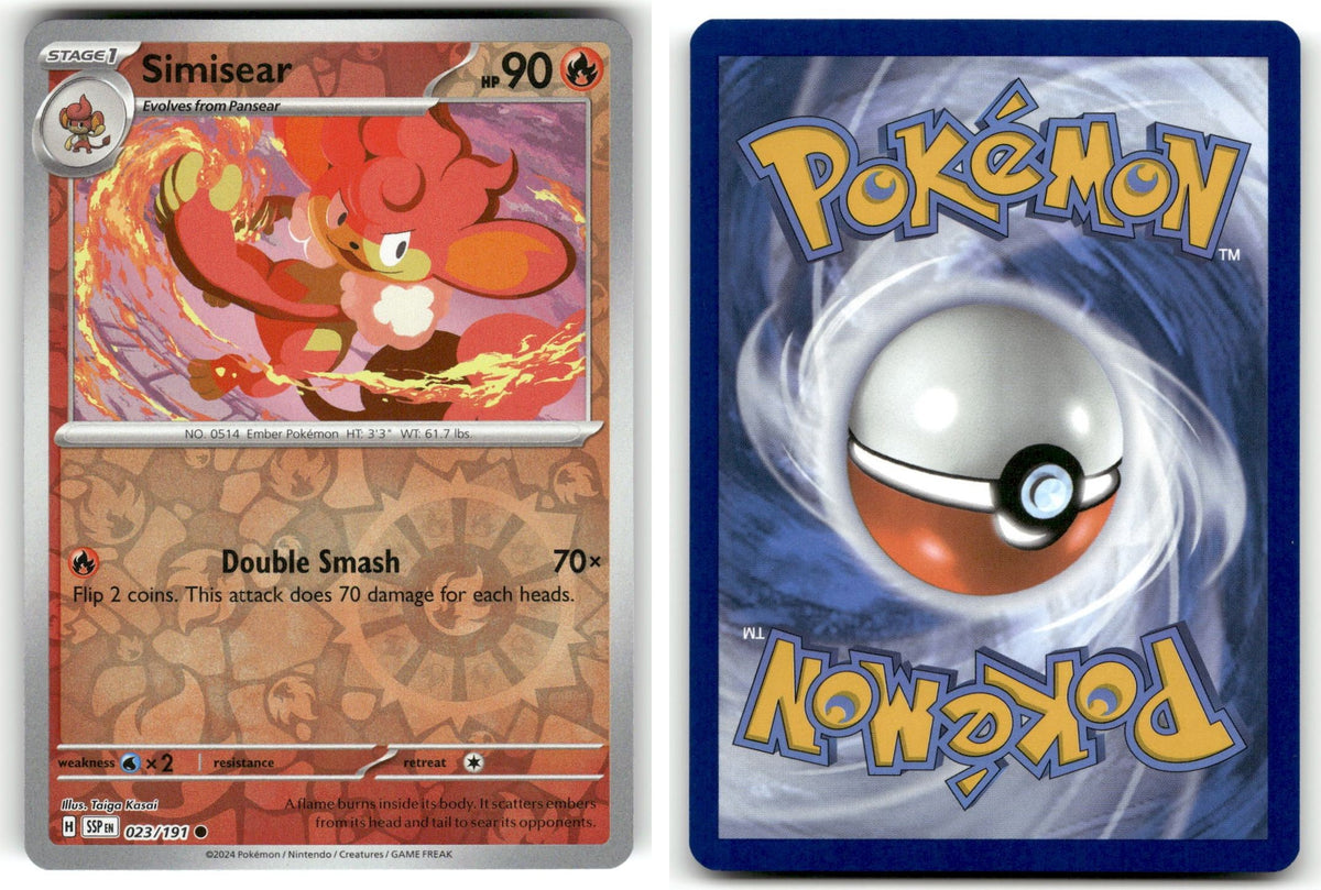 Front + Back scan | Near Mint / English / Reverse Holofoil