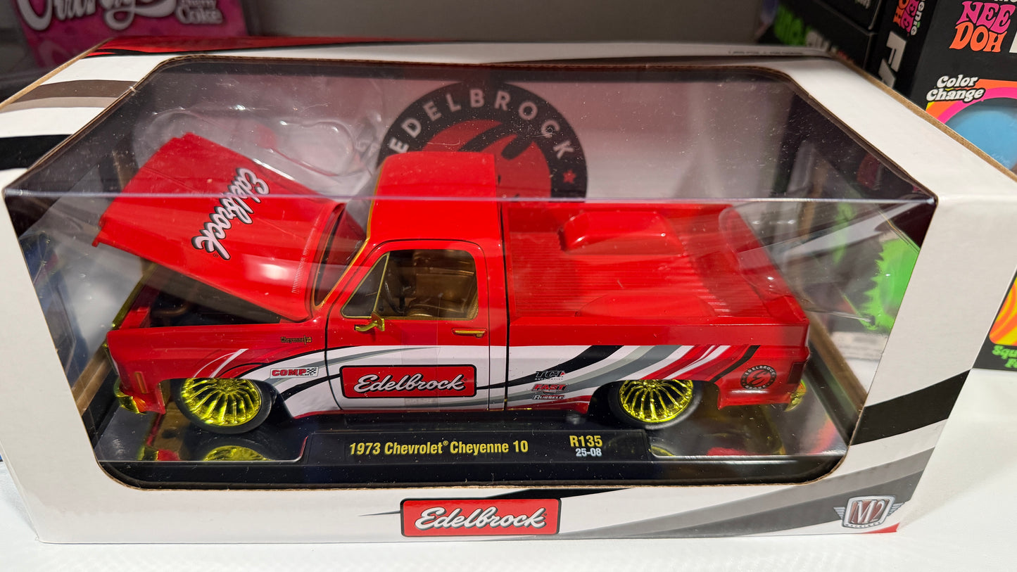 1973 Chevrolet Cheyenne 10 Edelbrock Performance CHASE