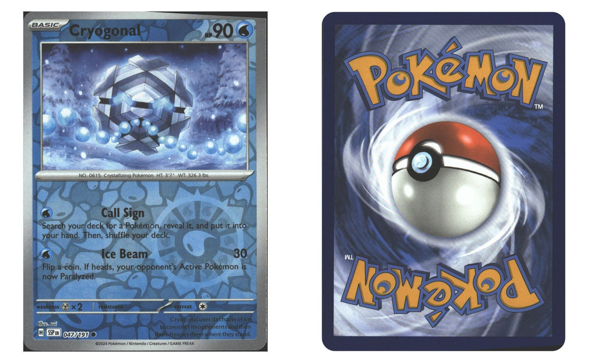 Front + Back scan | Near Mint / English / Reverse Holofoil