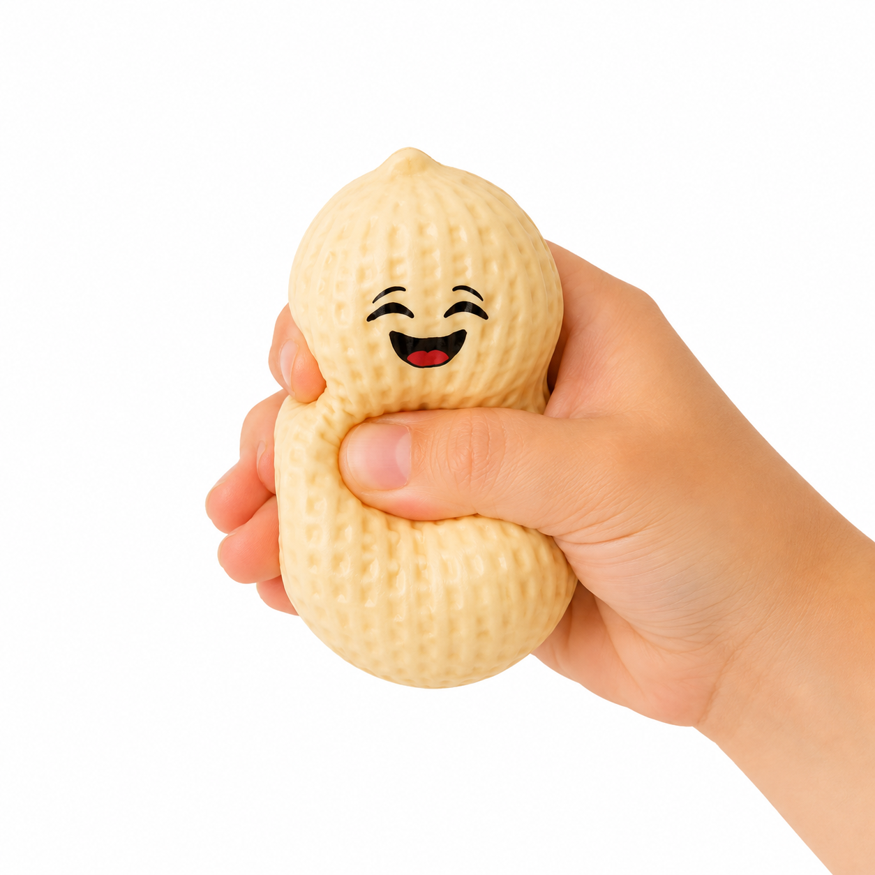 Peanut Slow-Rise Squishy - Assorted Colors - 12-Piece Displa