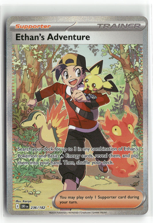 Ethan's Adventure Special Illustration Rare SV10: Destined Rivals 236/182