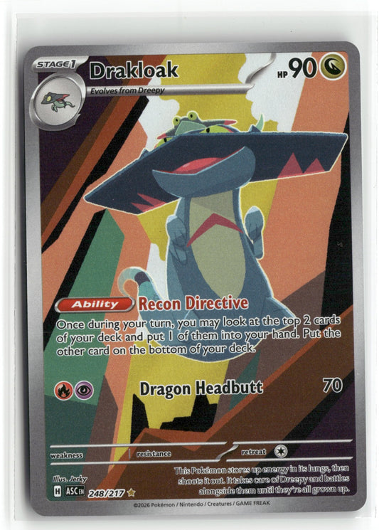 Pokemon Drakloak 248/217 Illustration Rare 2026 ME: Ascended Heroes