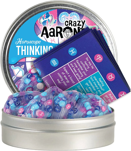 Crazy Aaron's Horoscope- Full Size 4" Thinking Putty Tin