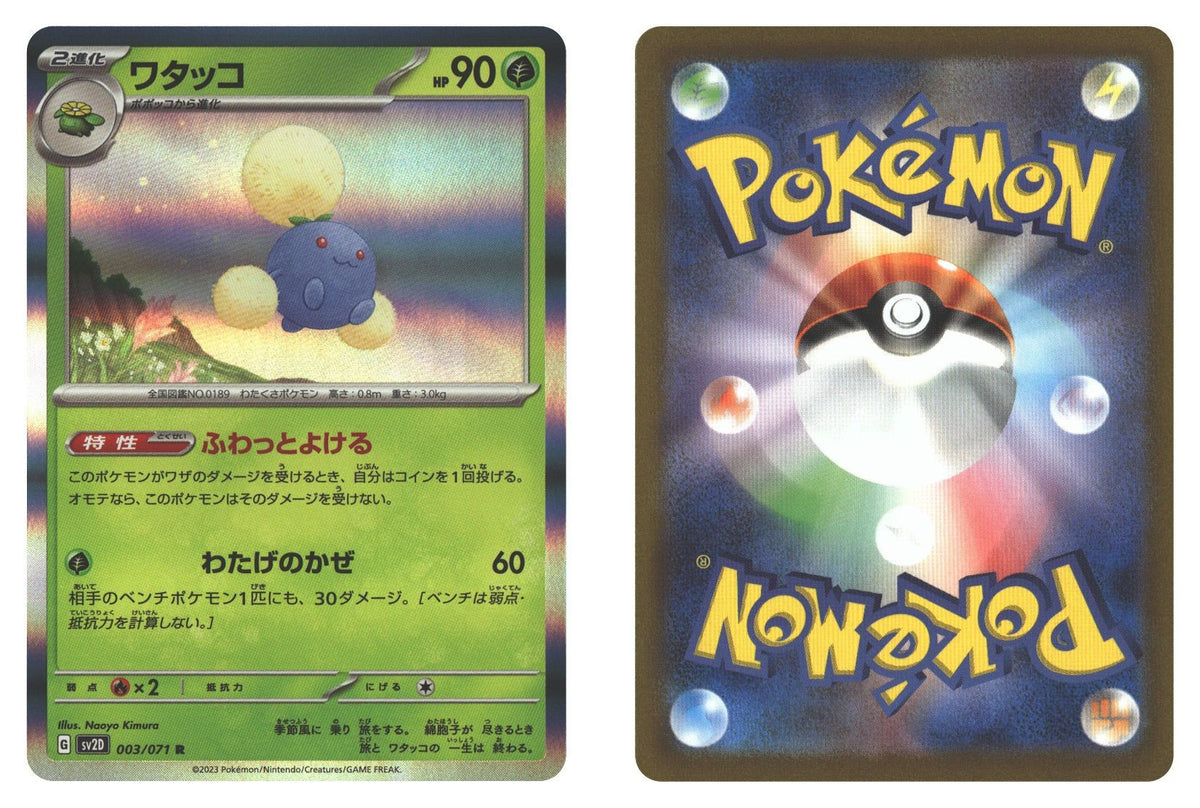 Front + Back scan | Near Mint / Japanese / Holofoil