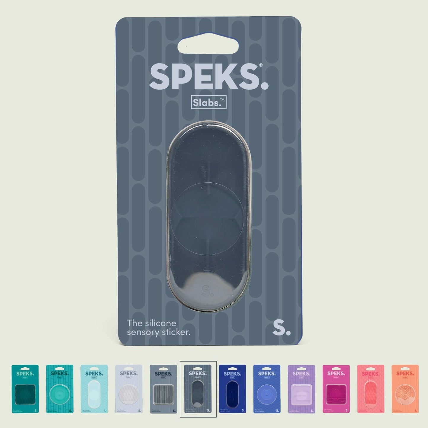 Speks Slabs Silicone Sensory Sticker Fidget – Peel, Stick & Squish Tactile
