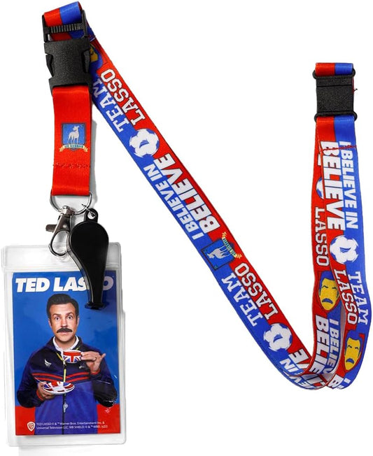 Ted Lasso Lanyard with Whistle