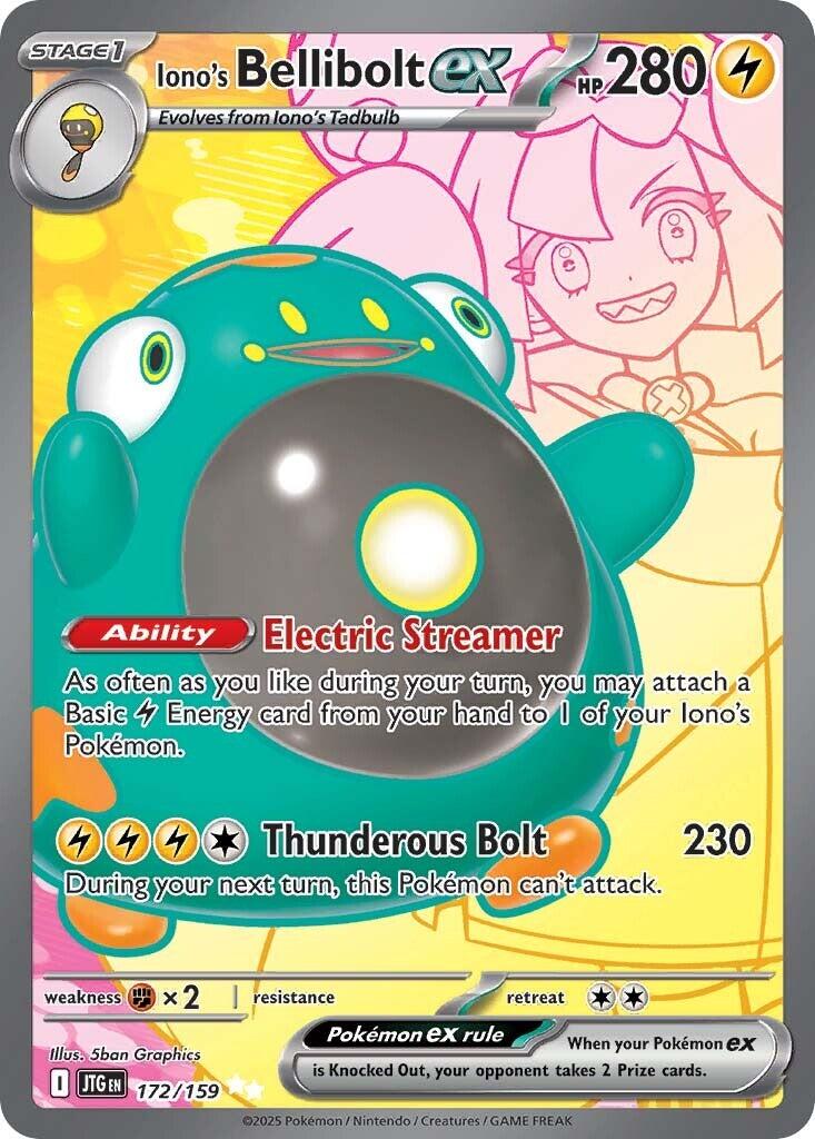 Iono's Bellibolt ex - 172/159
