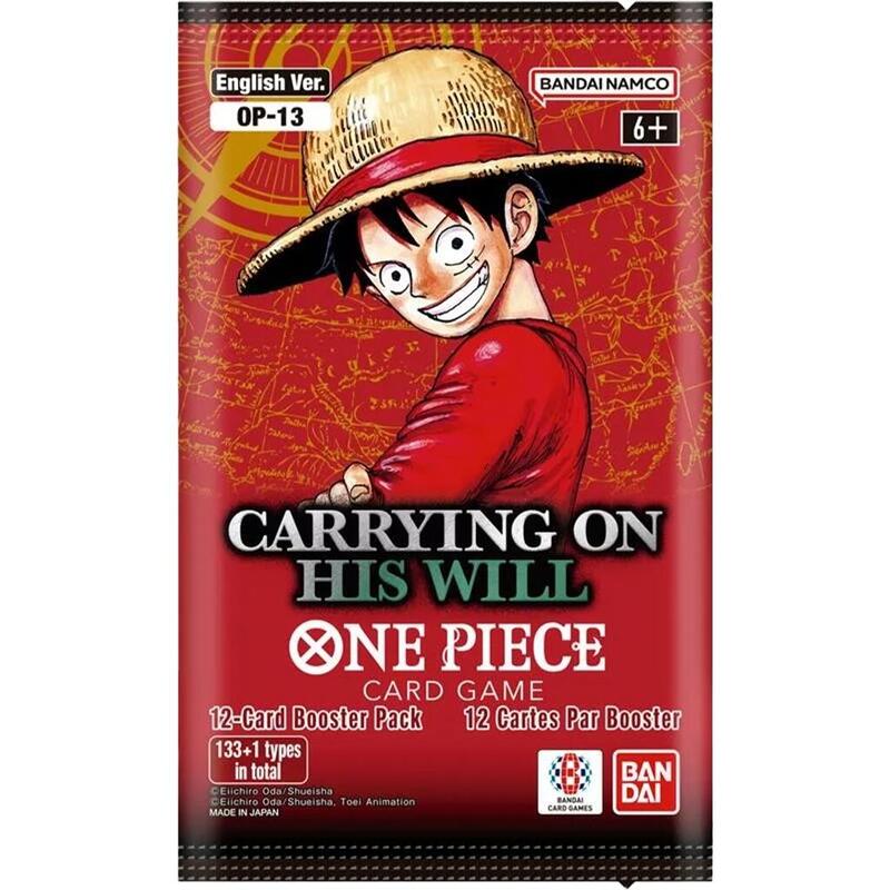 One Piece Card Game: Carrying On His Will Booster Pack (OP-13)