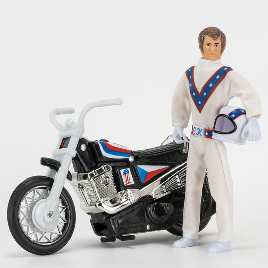 EVEL KNIEVEL STUNT CYCLE - TRAIL BIKE / BLK