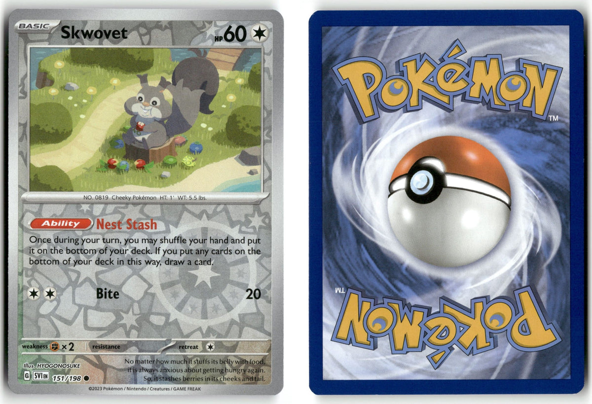Front + Back scan | Near Mint / English / Reverse Holofoil