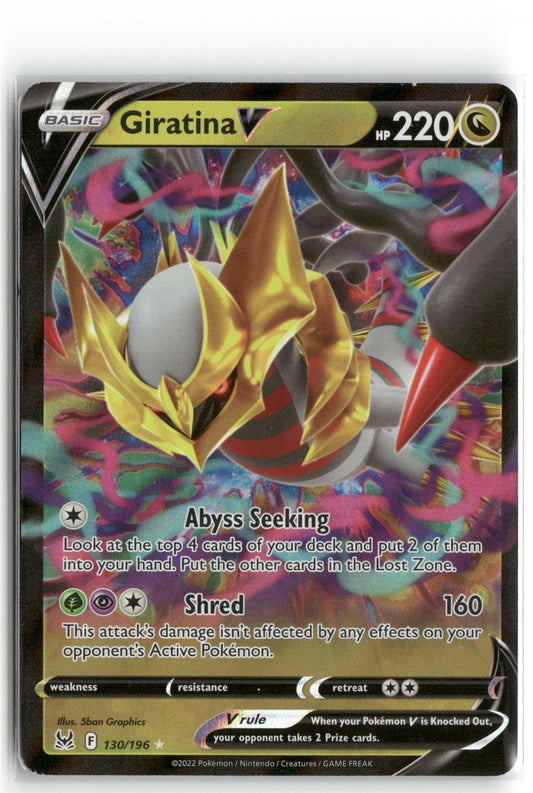 Giratina V Ultra Rare SWSH11: Lost Origin 130/196 NM